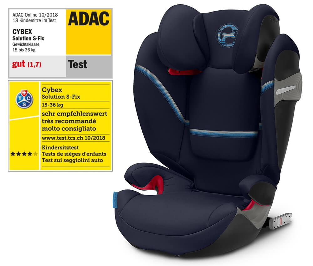 Test & Erfahrungsbericht] Kinderautositz Cybex Solution X-Fix (Gruppe 2/3 - 15-36  KG) - Mein Babyautositz